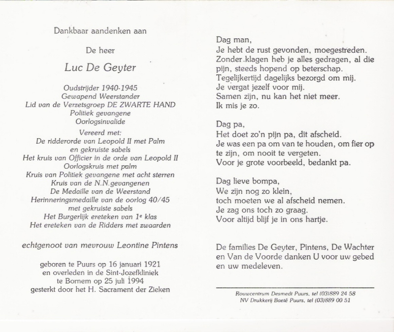 Luc De Geyter