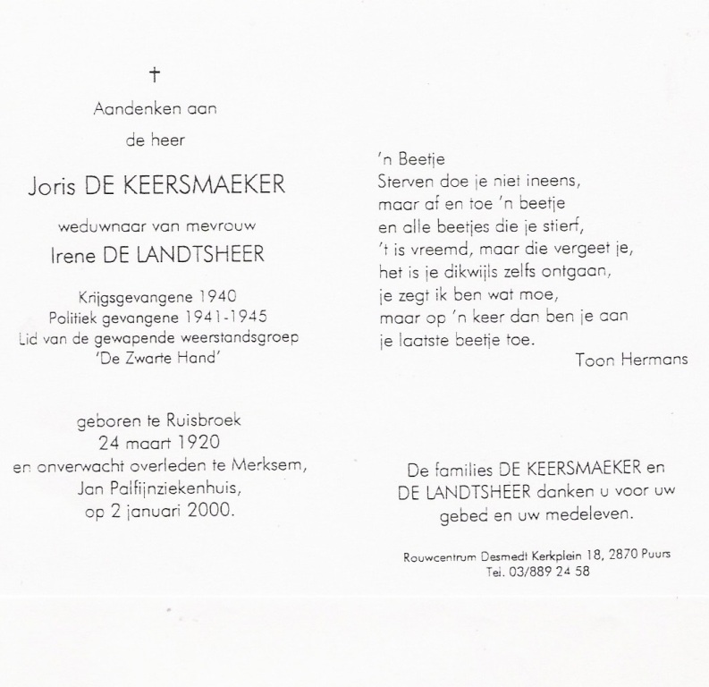 Georges Jozef De Keersmaecker