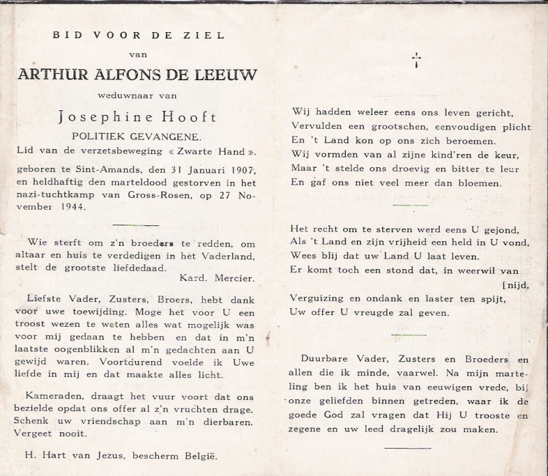 Arthur Alfons De Leeuw