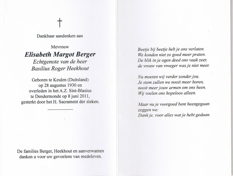 Elisabeth Margot Berger