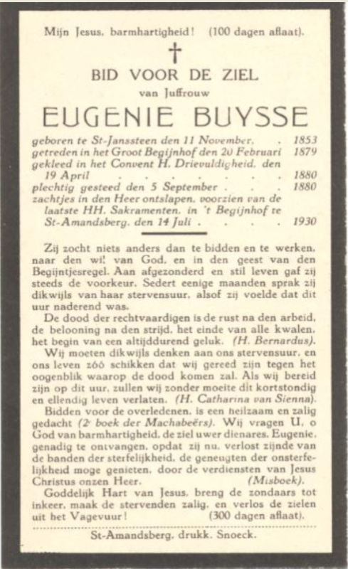 Eugenie Buysse