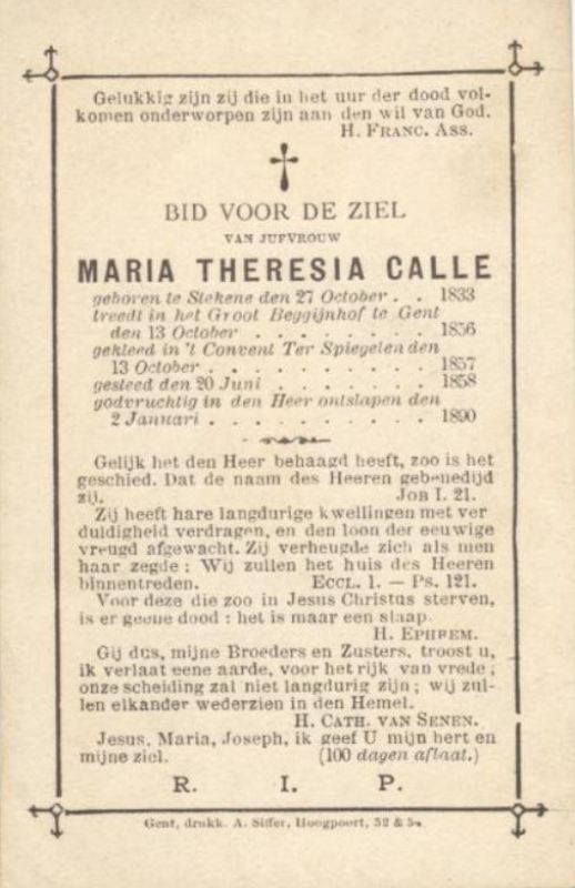 Marie Theresia Calle