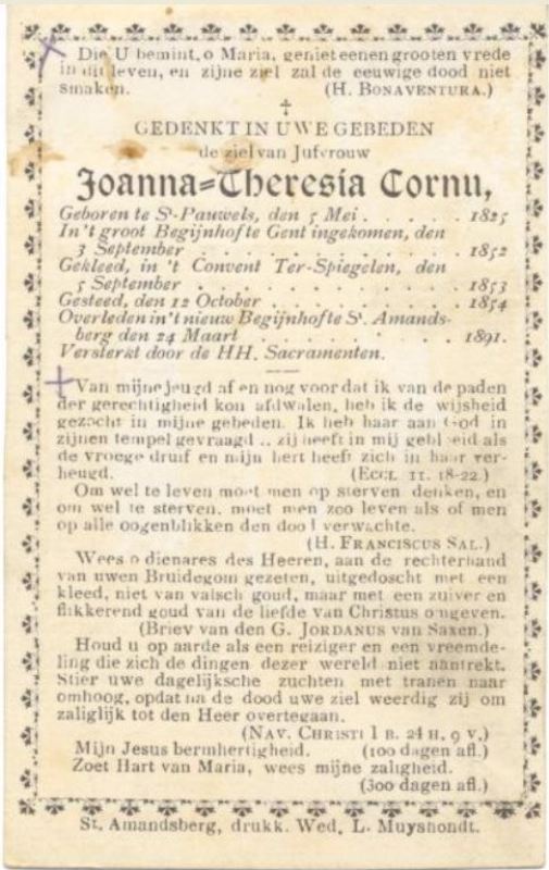 Joanna Theresia Cornu