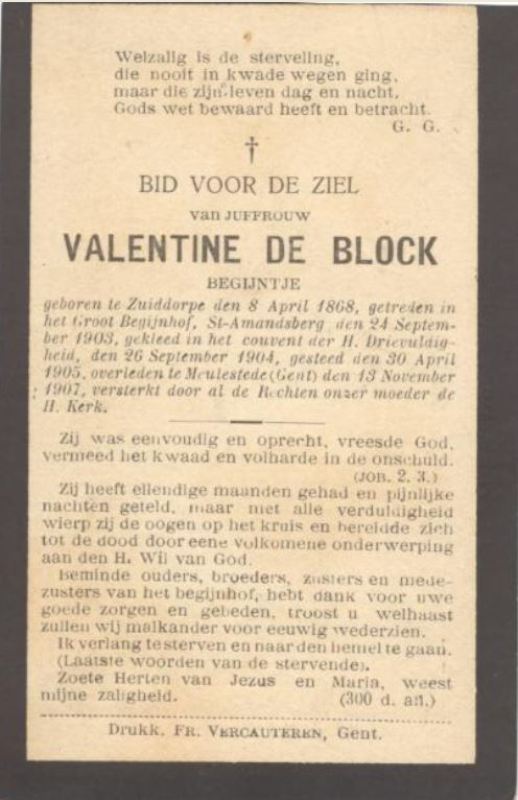 Valentine De Block
