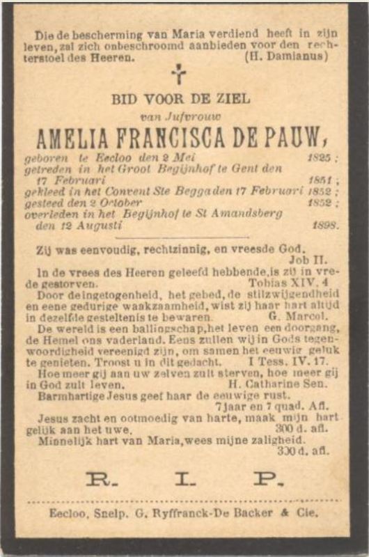 Amelie Francisca De Pauw