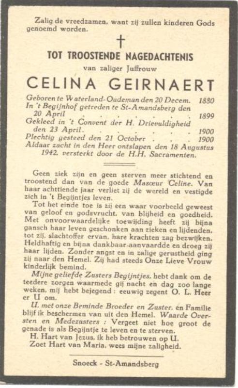 Celina Eulalie Marie Geernaert