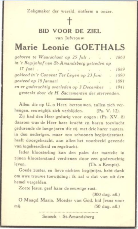 Marie Leonie Goethals