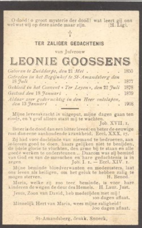 Leonie Marie Goossens