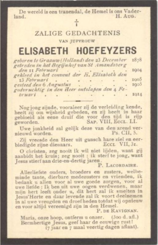 Elisabeth Hoefeyzers