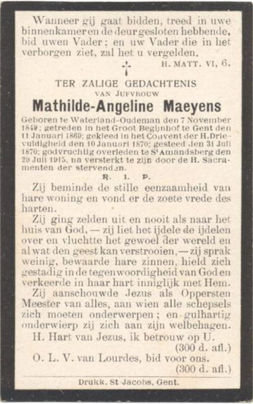 Mathilde Angeline Maeyens