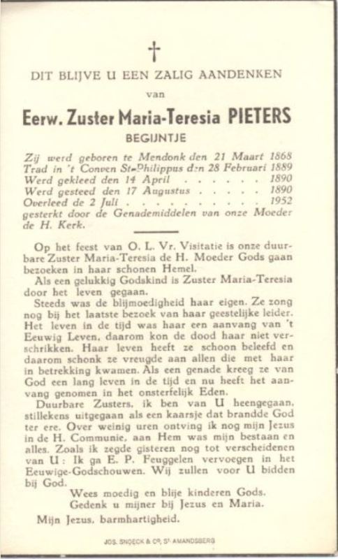 Maria Theresia Pieters