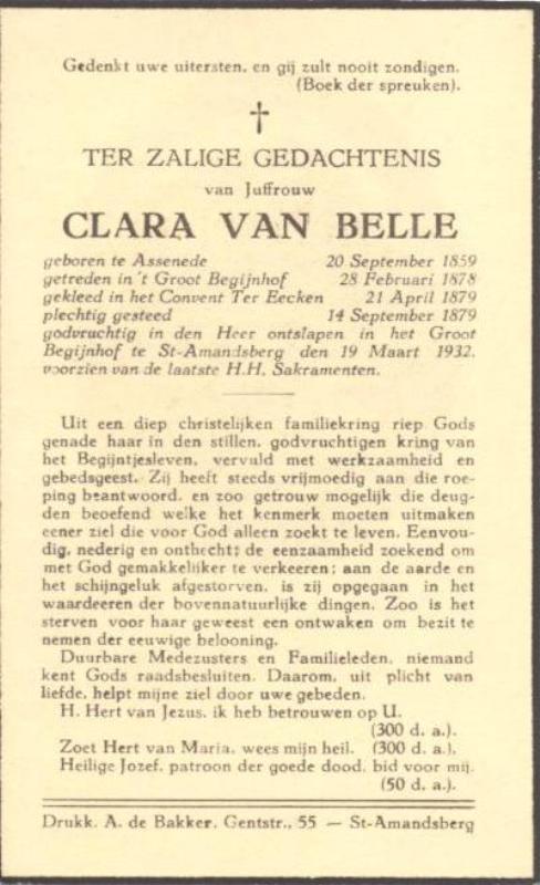 Clara Van Belle
