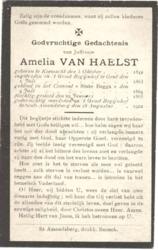 Amelia Van Haelst