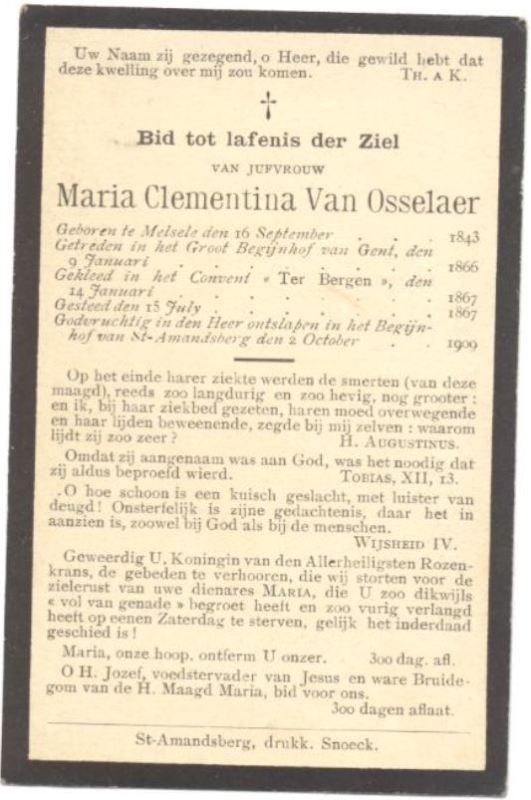 Maria Clementina Van Osselaer