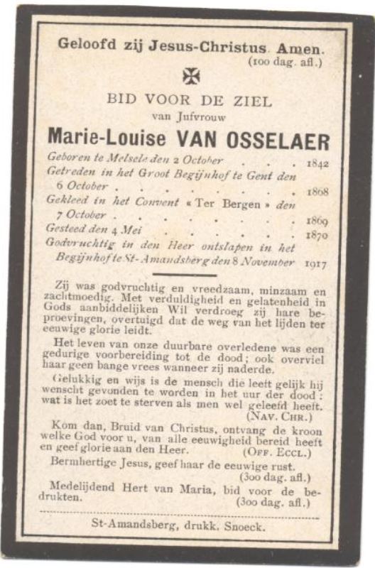 Marie Louise Van Osselaer