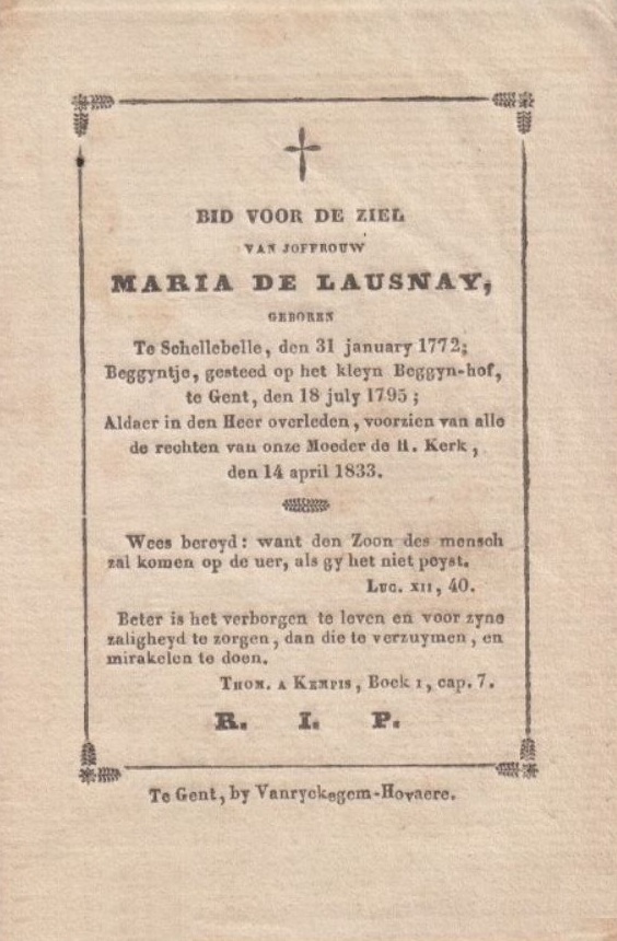 Maria De Lausnay