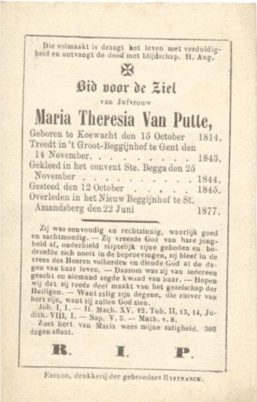 Maria Theresia Van Putte