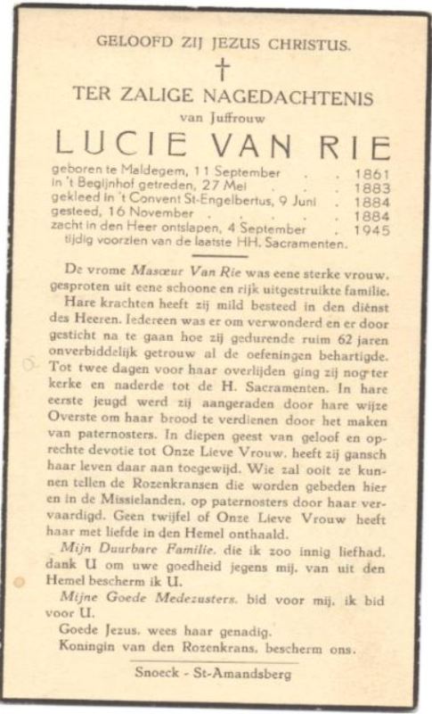 Lucia Van Rie