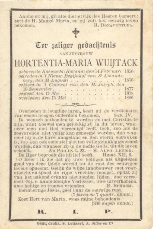 Hortentia Maria Wuytack