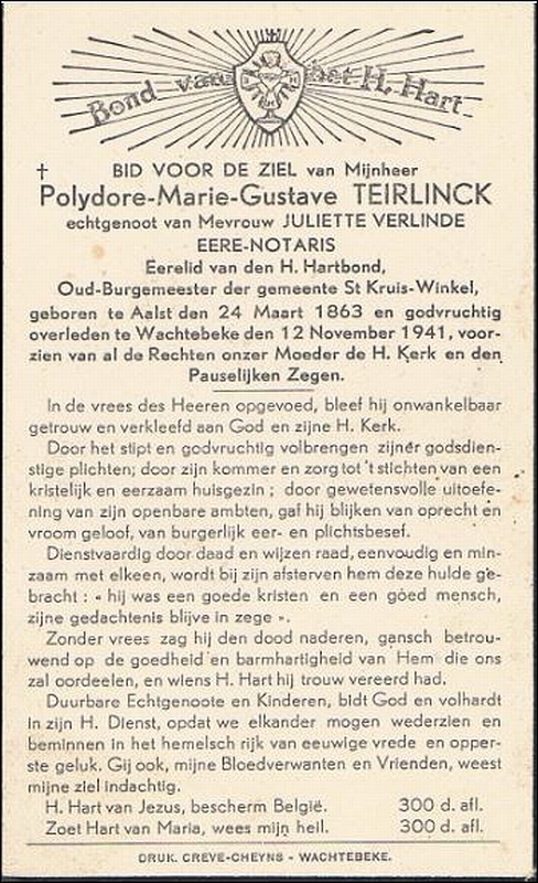 Polydore Marie Gustave Teirlinck