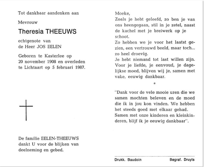 Theresia Theeuws