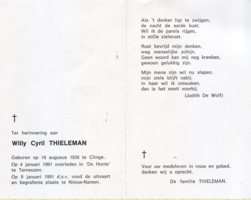 Willy Cyril Thieleman