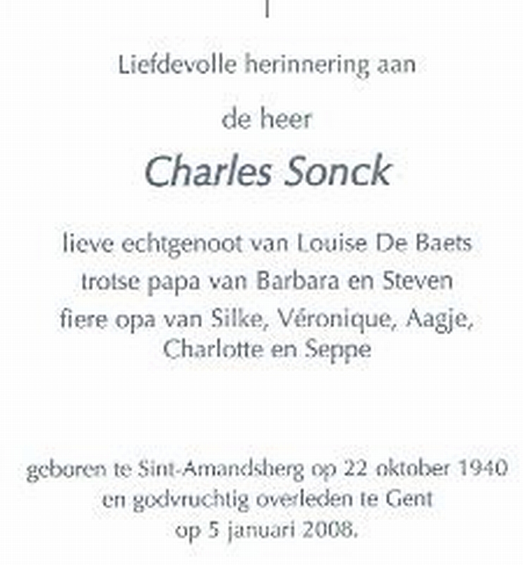 Charles Sonck