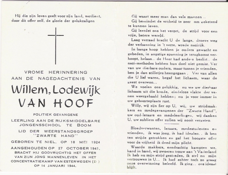 Willem Lodewijk Van Hoof