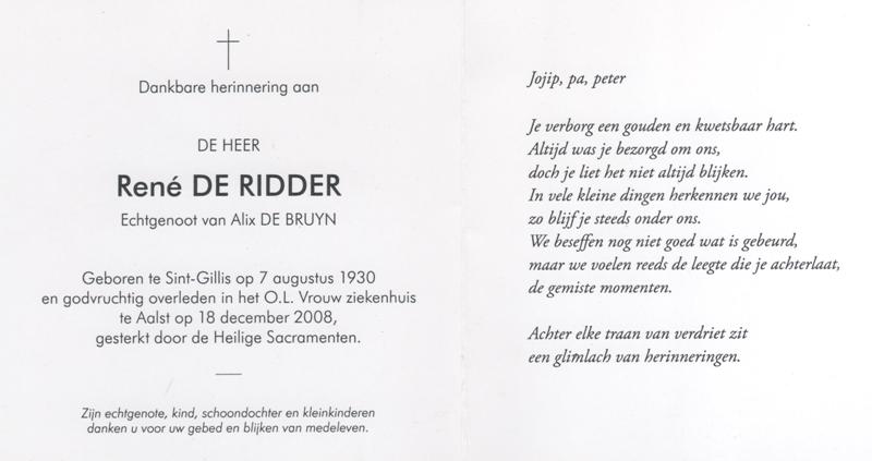 Rene De Ridder