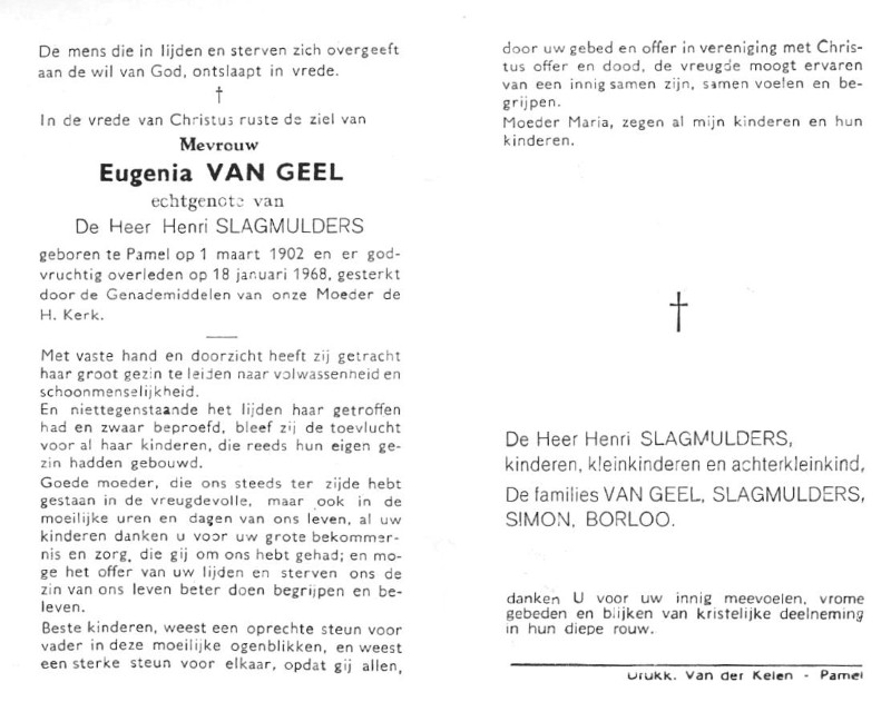 Eugenia Van Geel