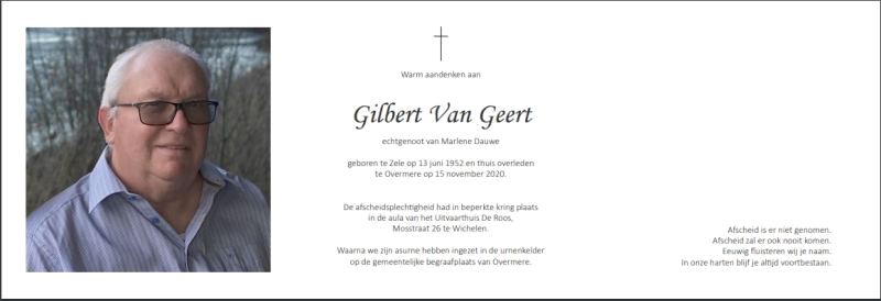 Gilbert Van Geert
