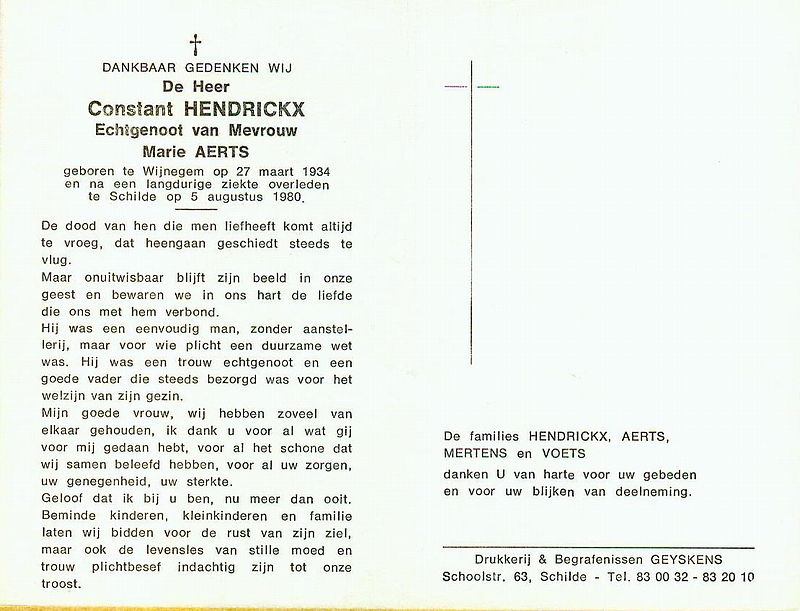 Constant Hendrickx