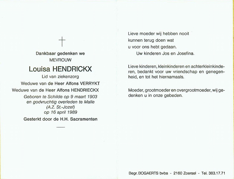 Ludovica Theresia Hendrickx