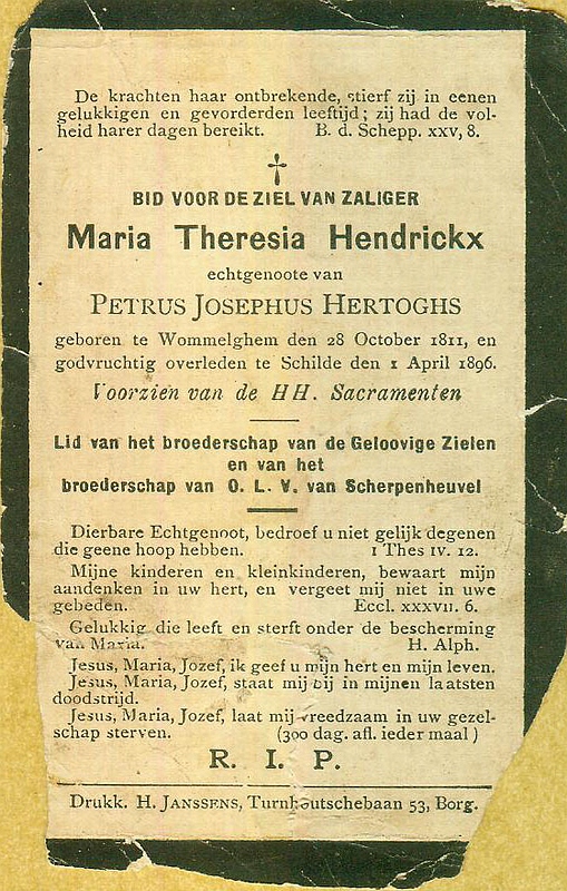 Maria Theresia Hendrickx