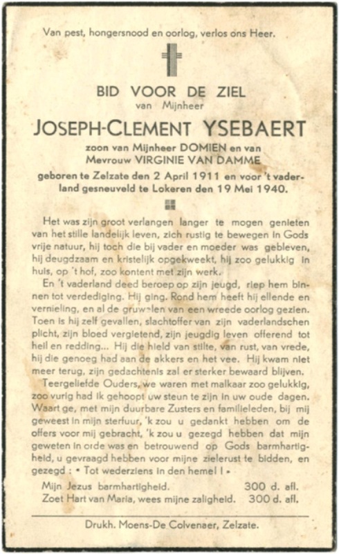 Joseph Clement Ysebaert