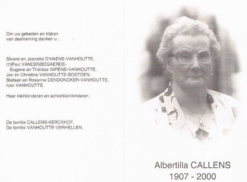 Albertilla Leonora Callens