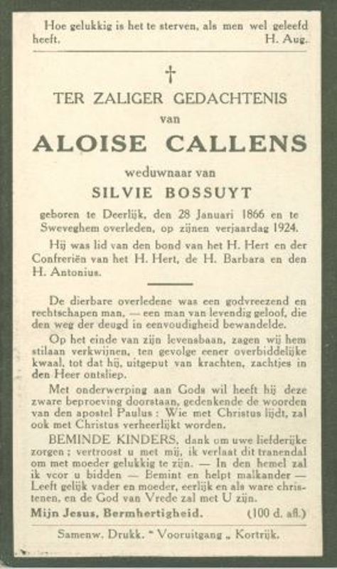 Aloisius Callens