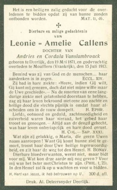 Leonie Amelie Callens