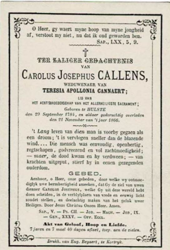 Josephus Carolus Callens
