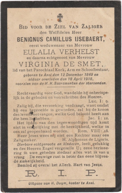 Benignus Camillus IJsebaert