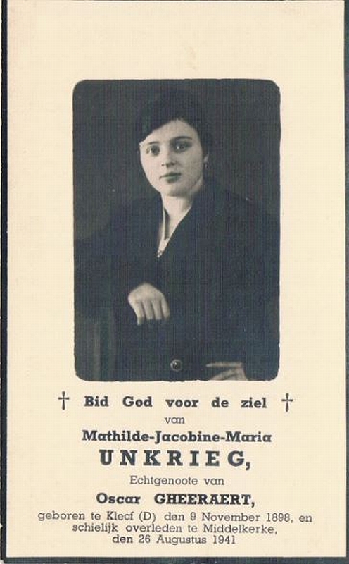 Mathilde Jacobine Maria Unkrieg