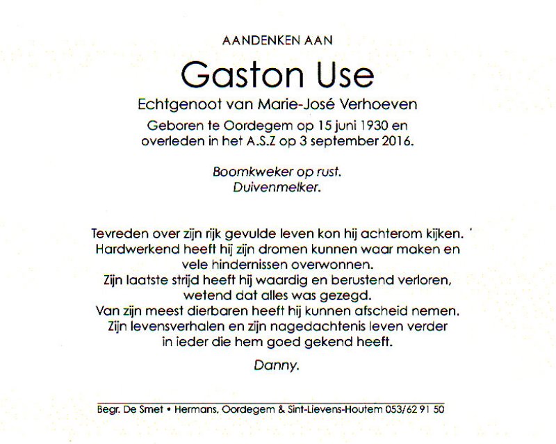 Gaston Use