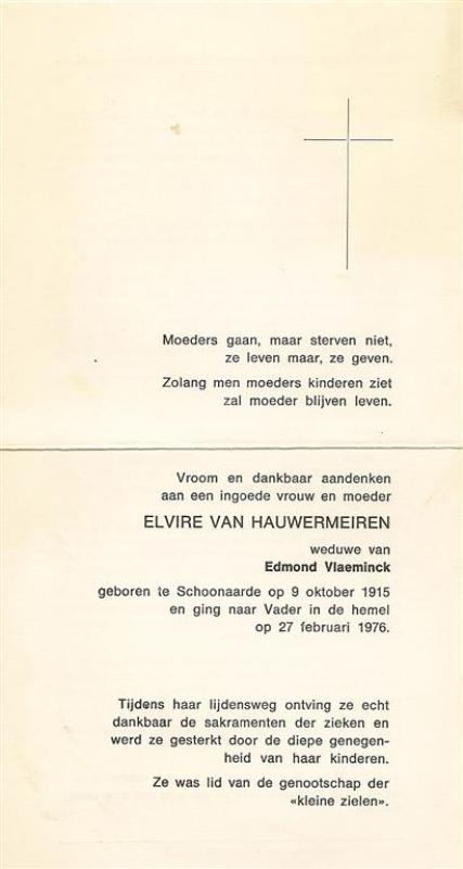 Elvira Van Hauwermeiren