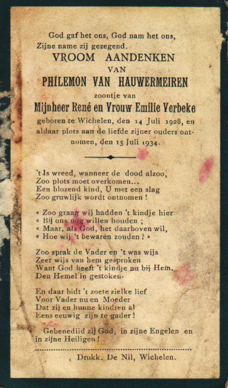 Philemon Van Hauwermeiren