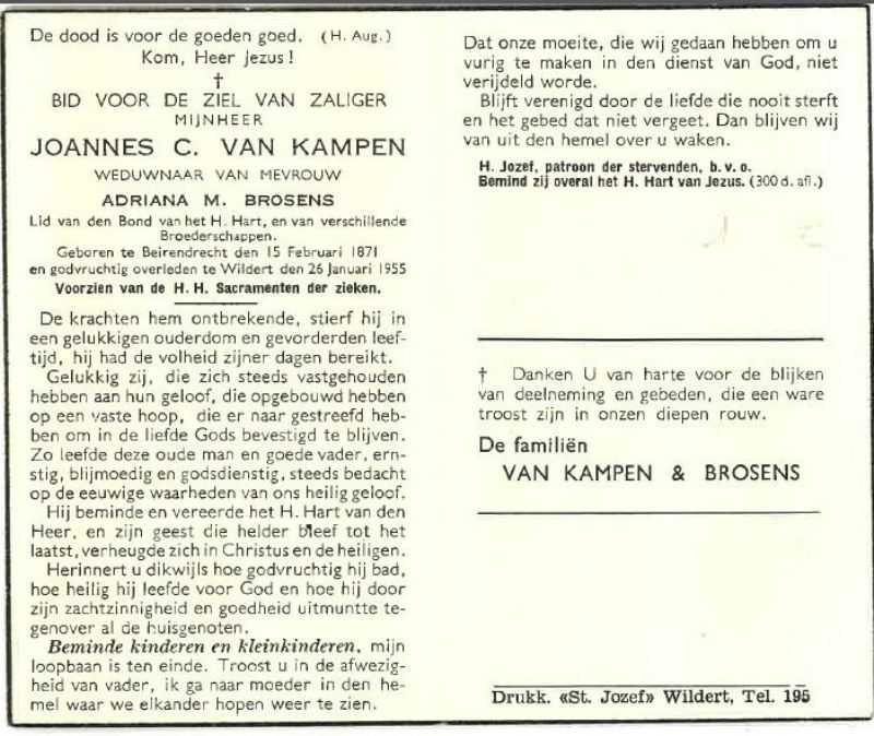 Joannes Cornelius Van Kampen