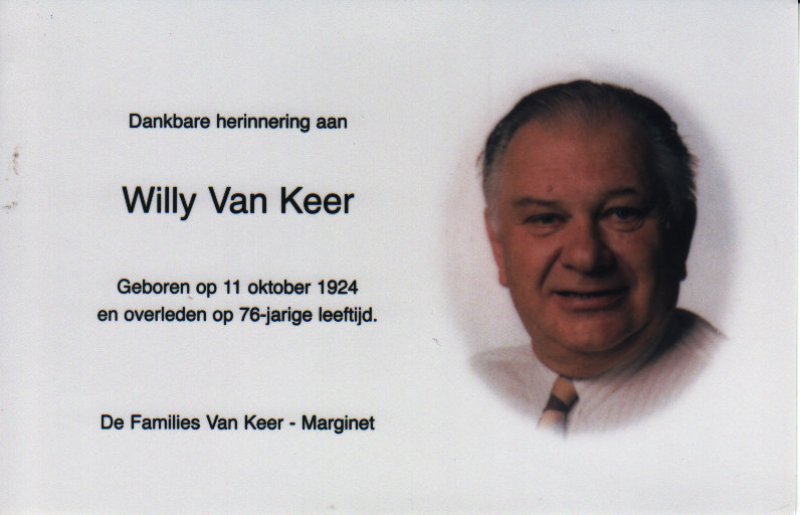 Willy Van Keer