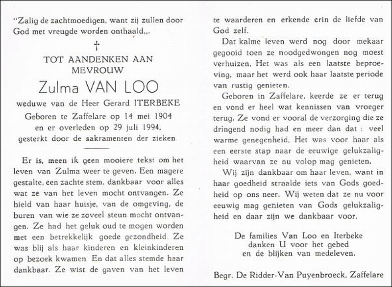 Zulma Van Loo