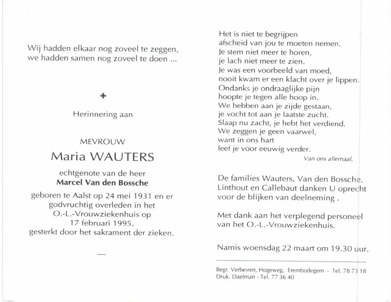 Maria Wauters