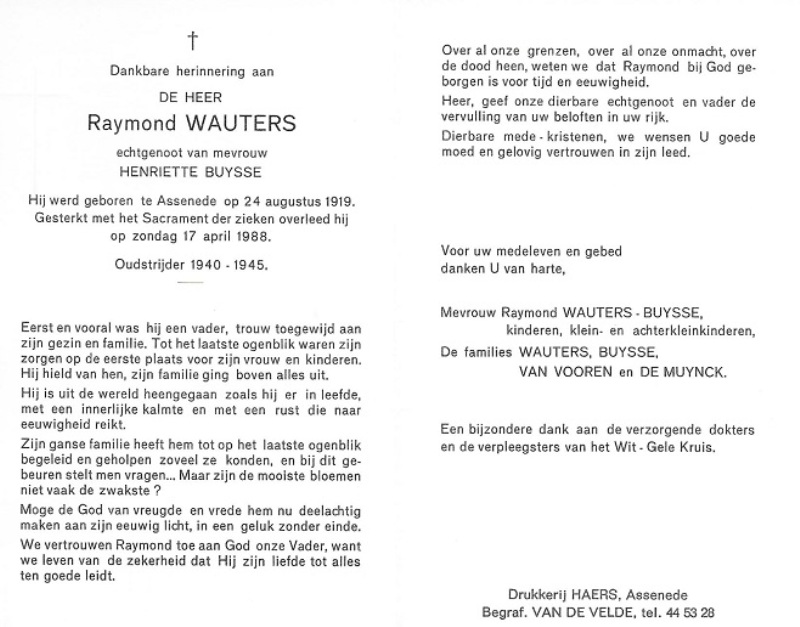 Raymond Wauters