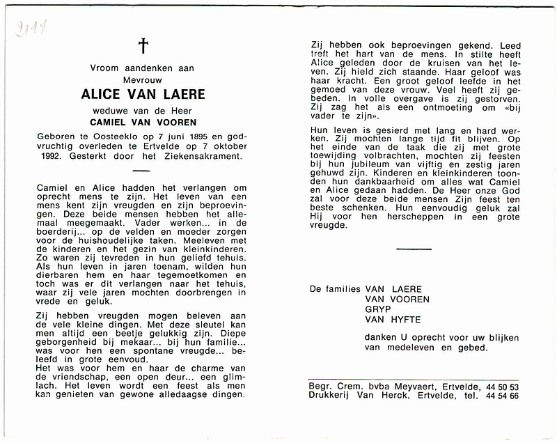 Alice Van Laere